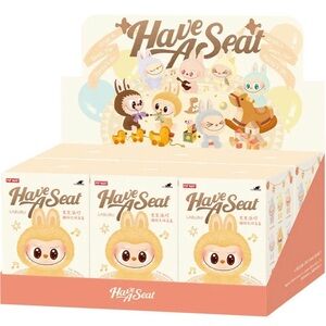 Sealed Labubu The Monster Have a Seat Series - Whole Set